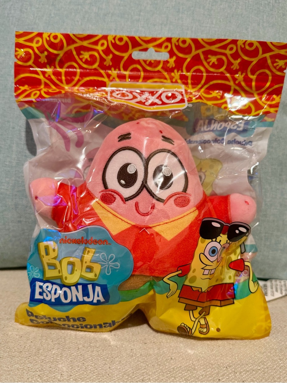 SPONGE BOB Plushie  OXXO Patrick Mexico exclusive